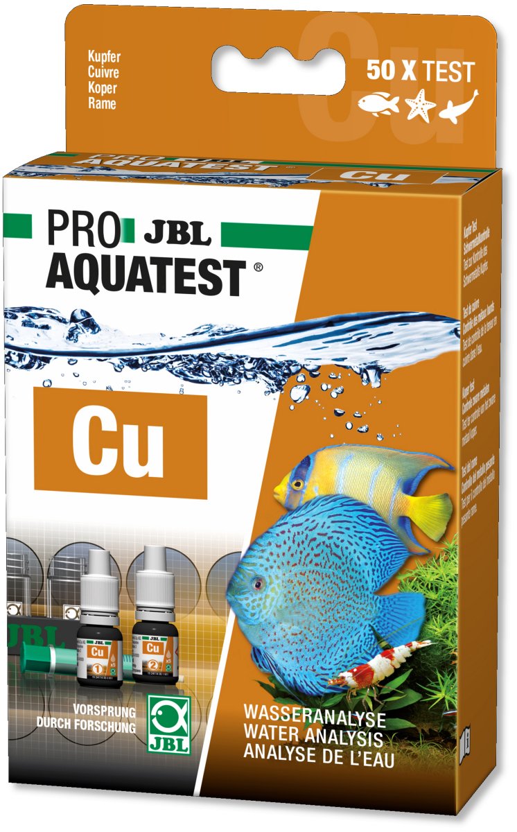 JBL PROAQUATEST Cu Kupfer - GarnelenTv-Shop

JBL PROAQUATEST Cu Kupfer Schnelltest zur Bestimmung des Kupfergehalts

