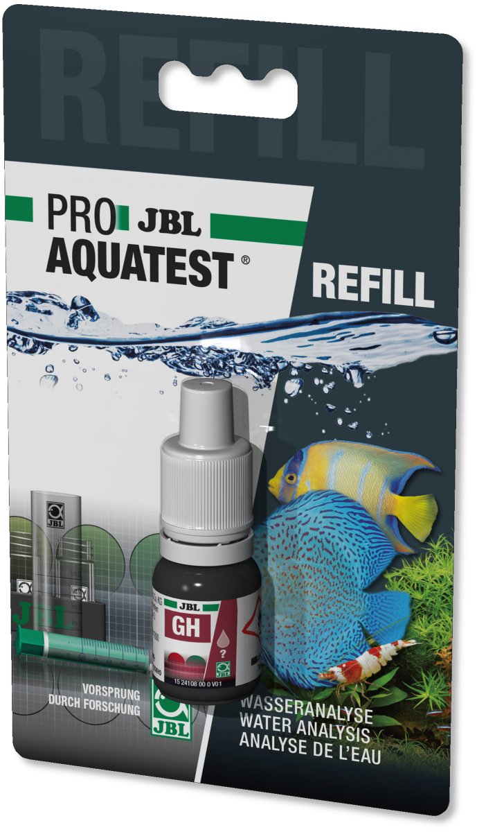 JBL PROAQUATEST GH Gesamthärte - GarnelenTv-Shop

GH Test zur Bestimmung der Gesamthärte in Süßwasser-Aquarien und Teichen

