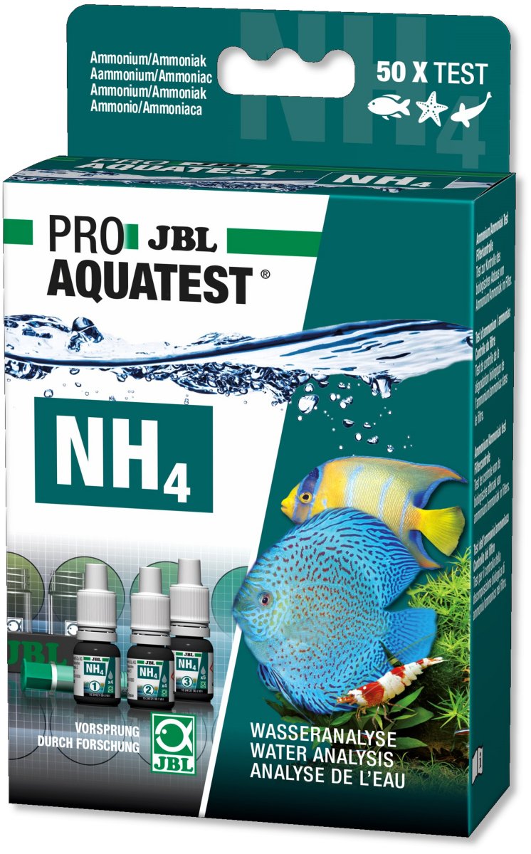 JBL PROAQUATEST NH4 Ammonium - GarnelenTv-Shop

JBL PROAQUATEST NH4 Ammonium Schnelltest für Aquarium und Teich

