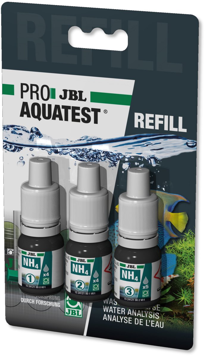 JBL PROAQUATEST NH4 Ammonium - GarnelenTv-Shop

JBL PROAQUATEST NH4 Ammonium Schnelltest für Aquarium und Teich

