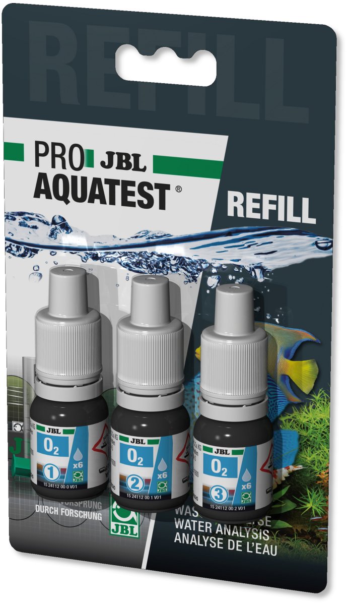Sauerstoffgehalt messen Aquarien Teiche JBL Testset