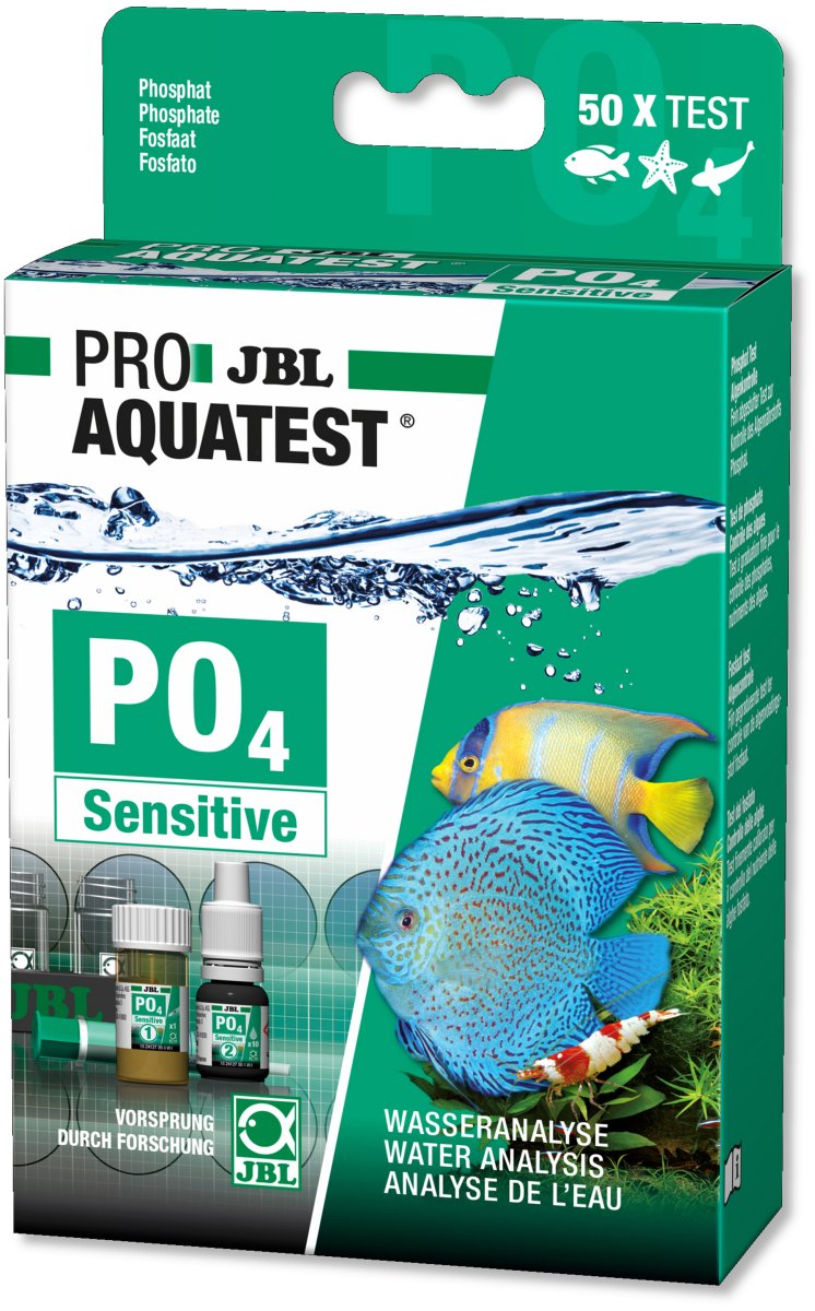 JBL PROAQUATEST PO4 Phosphat Sensitive - GarnelenTv-Shop

JBL PO4 Phosphat Test für Aquarium und Teich