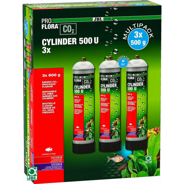 JBL PROFLORA CO2 CYLINDER 500 U 3x - GarnelenTv-Shop