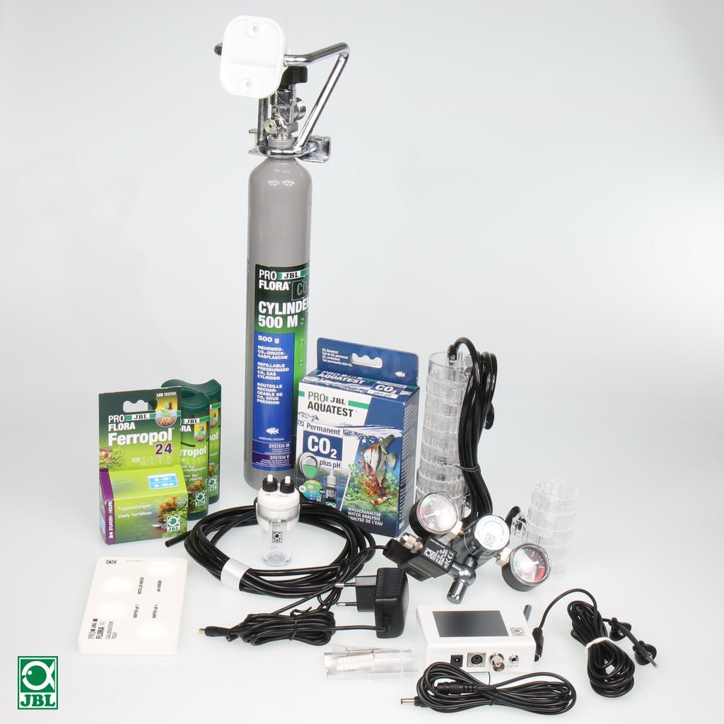 CO2-Anlage mit pH-Controller und Mehrwegflasche