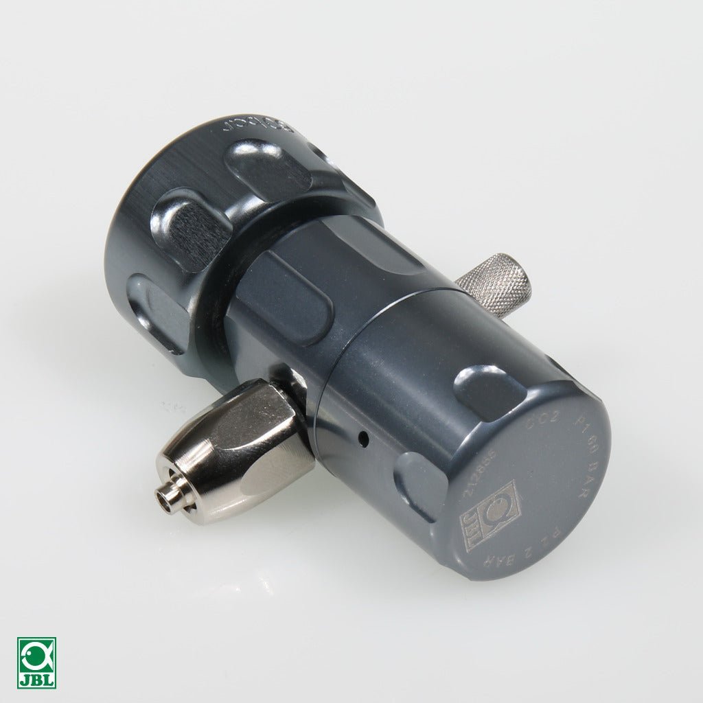 Eloxierter Aluminium CO2 Regler JBL in Titanfarbe