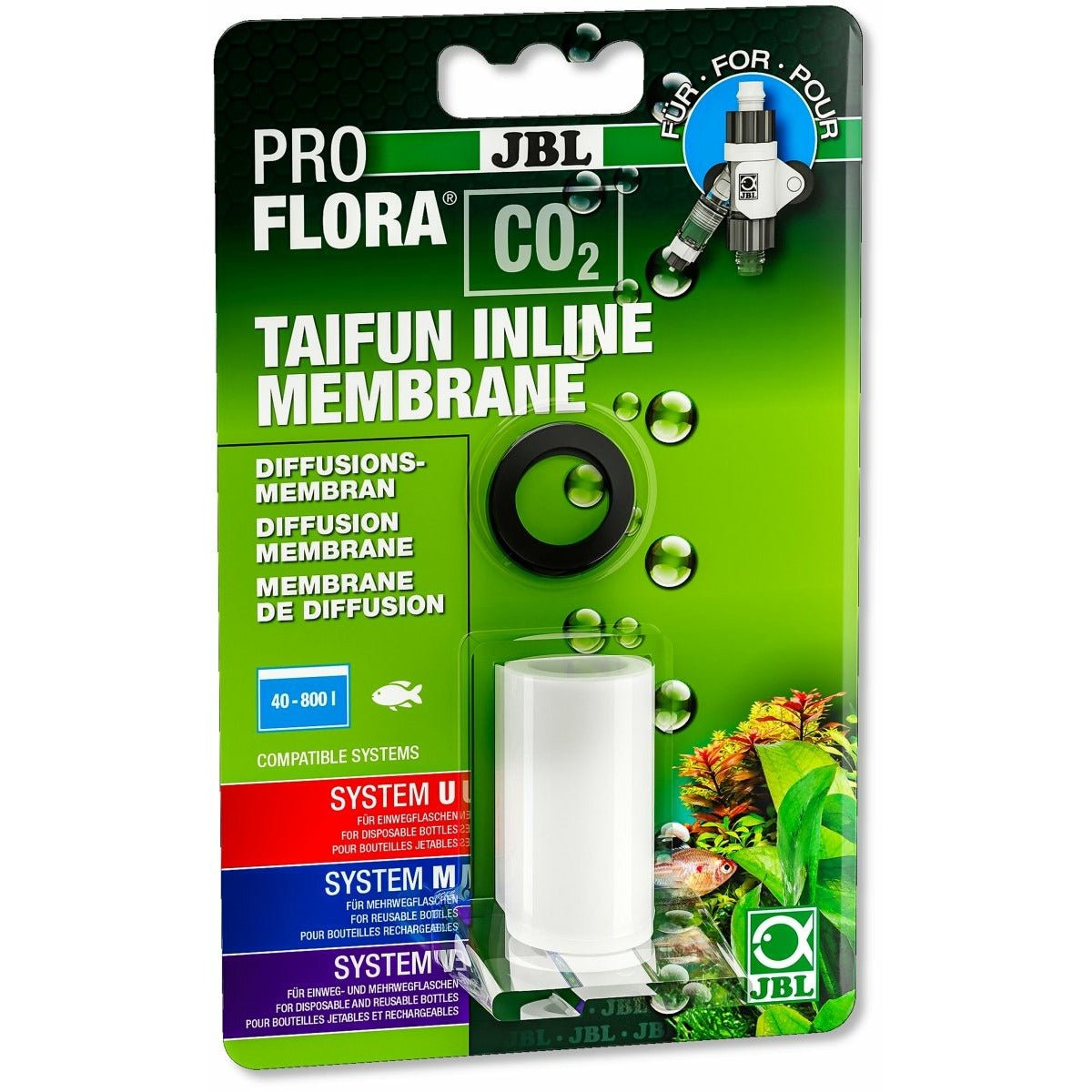 JBL PROFLORA CO2 TAIFUN INLINE MEMBRANE - GarnelenTv-Shop