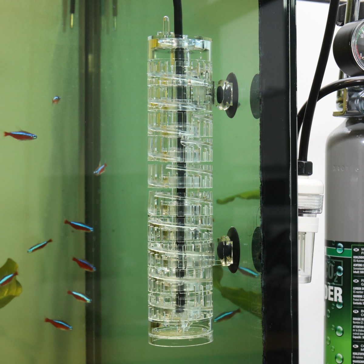 Zerlegbarer Makrolon CO2-Reaktor JBL SPIRAL 10