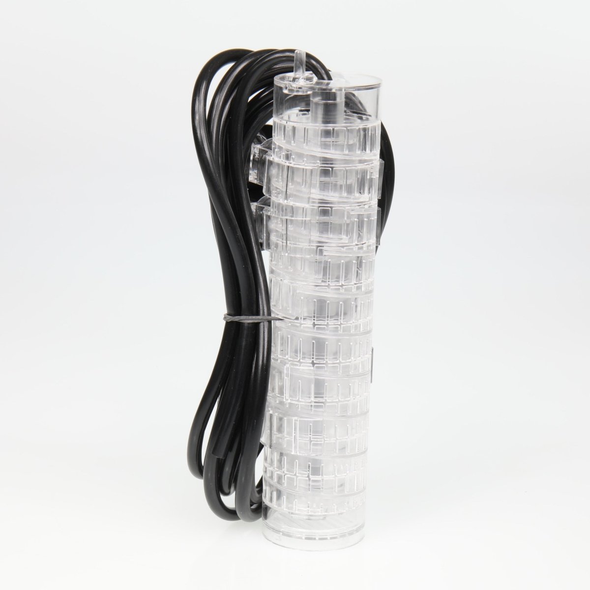JBL SPIRAL 10 Reaktor mit Saughaltern im Aquarium montiert