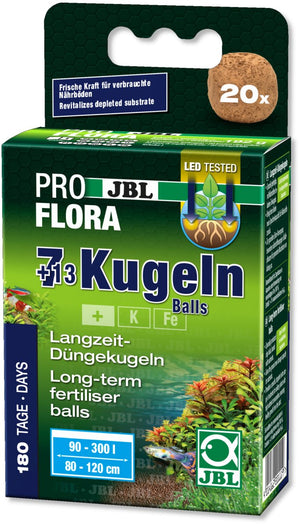 JBL ProFlora - Die 7 Kugeln - GarnelenTv-Shop

Nährstoffreiche JBL ProFlora Düngekugeln für Aquarienpflanzen

