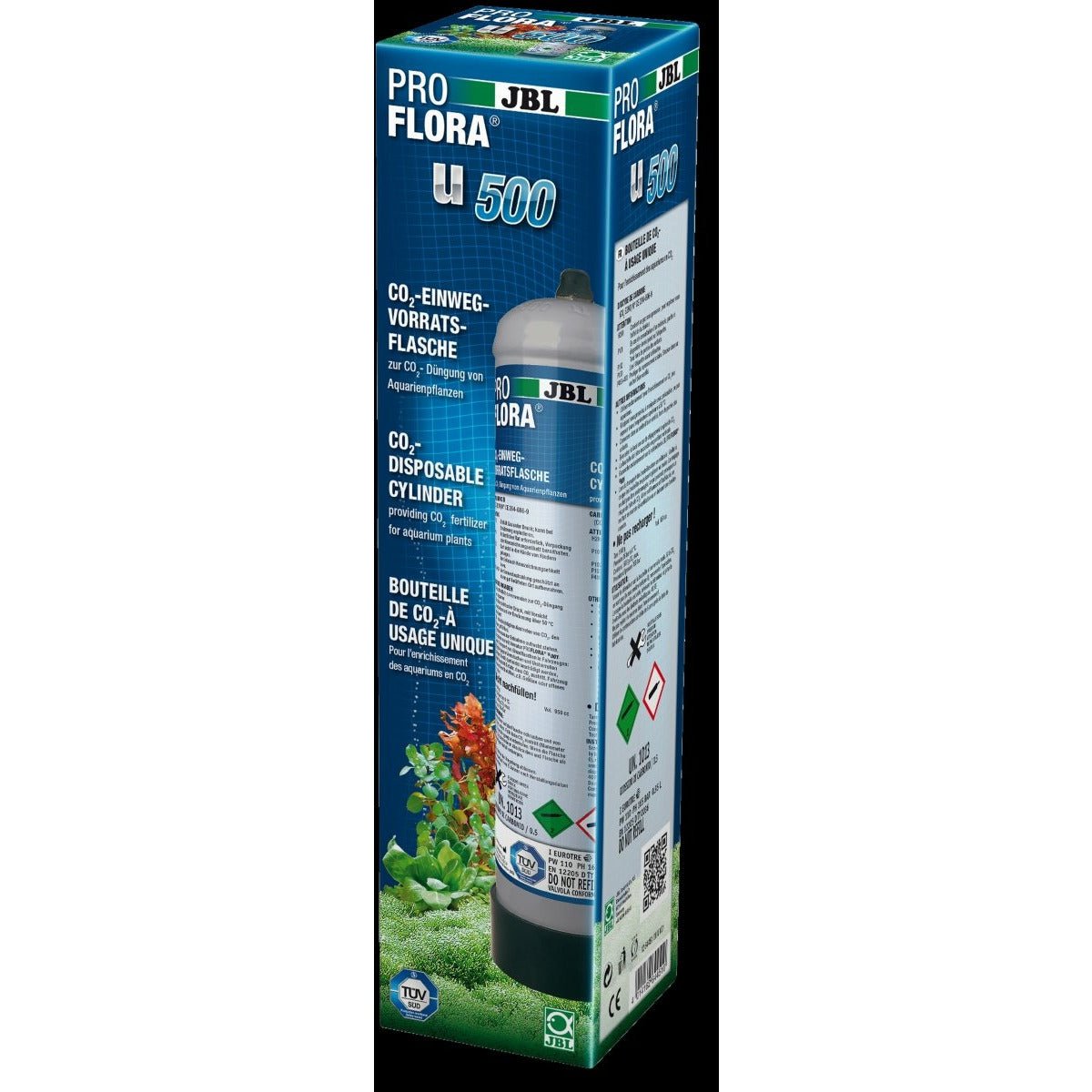 JBL PROFLORA u500 CO2 Flasche - GarnelenTv-Shop

JBL PROFLORA u500 CO2 Einwegflasche für Aquarienpflanzen

