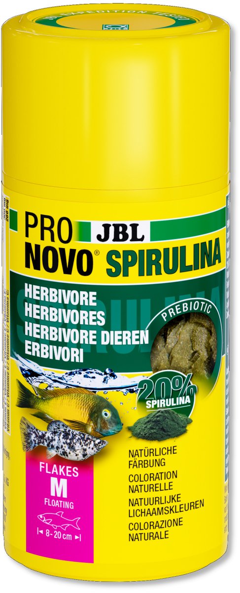 JBL PRONOVO SPIRULINA FLAKES M - 100ml - GarnelenTv-Shop