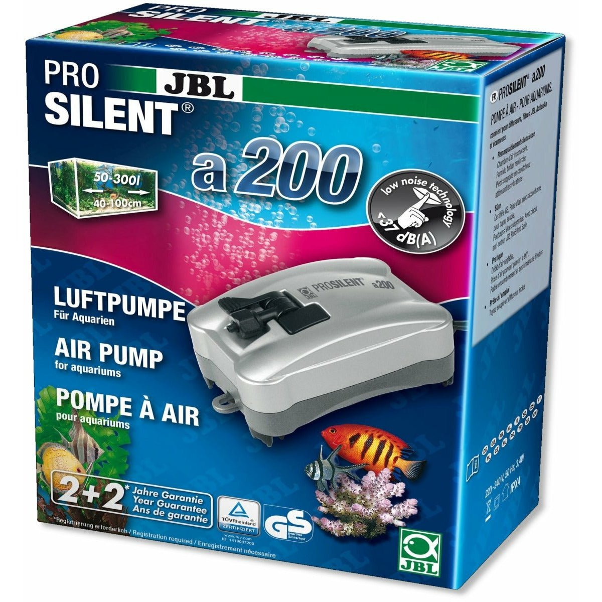 JBL PROSILENT a200 - GarnelenTv-Shop

JBL PROSILENT A200 Luftpumpe für Aquarien 50-300L

