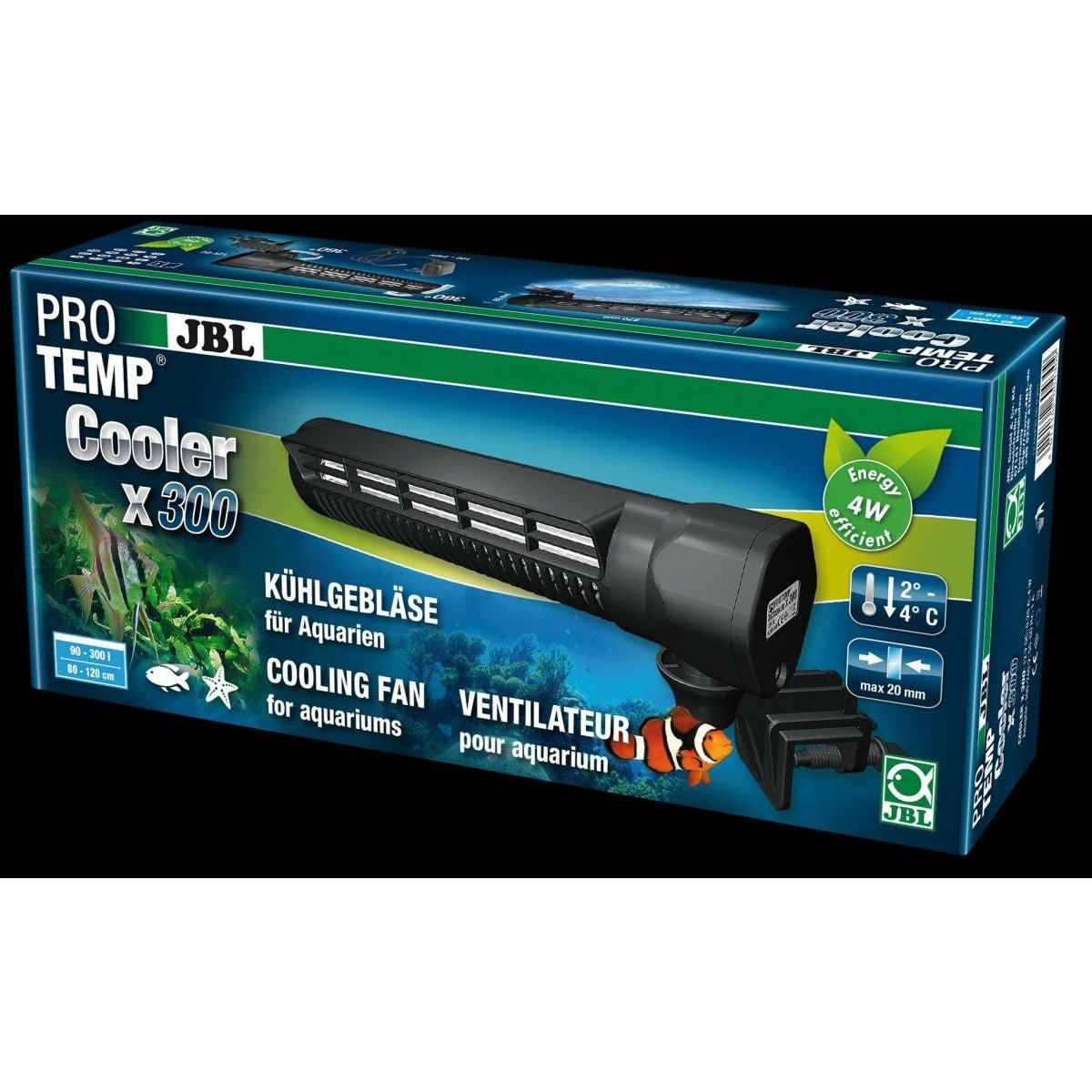 JBL PROTEMP Cooler x300 (Gen 2) - GarnelenTv-Shop

JBL ProTemp Cooler x300 Gen 2 Kühlgebläse für Aquarien

