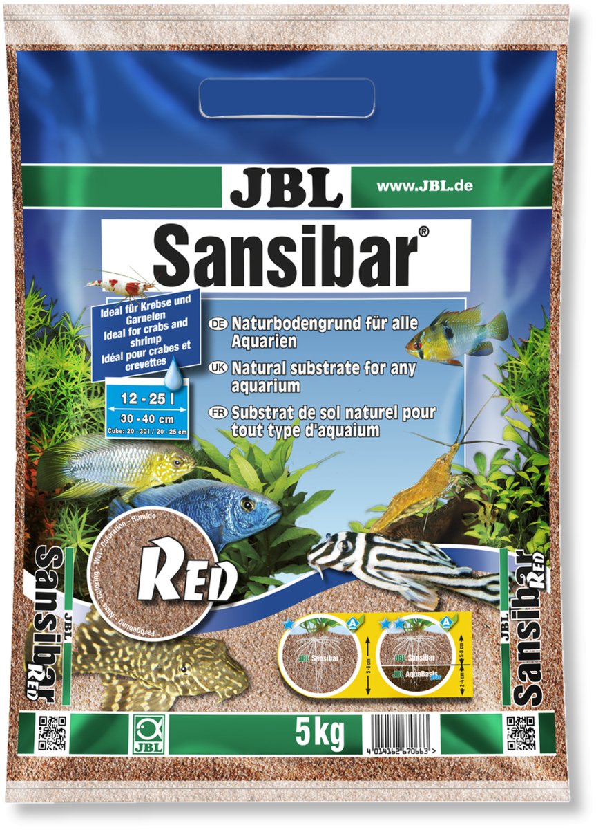JBL Sansibar - Red - GarnelenTv-Shop

Feiner Natursand Bodengrund für gesunde Aquarienpflanzen und Fische

