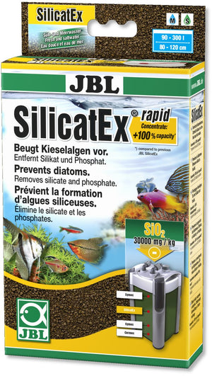 JBL SilicatEx rapid - 400 g - GarnelenTv-Shop

JBL SilicatEx Rapid 400g Filtermaterial für Silikatentfernung
