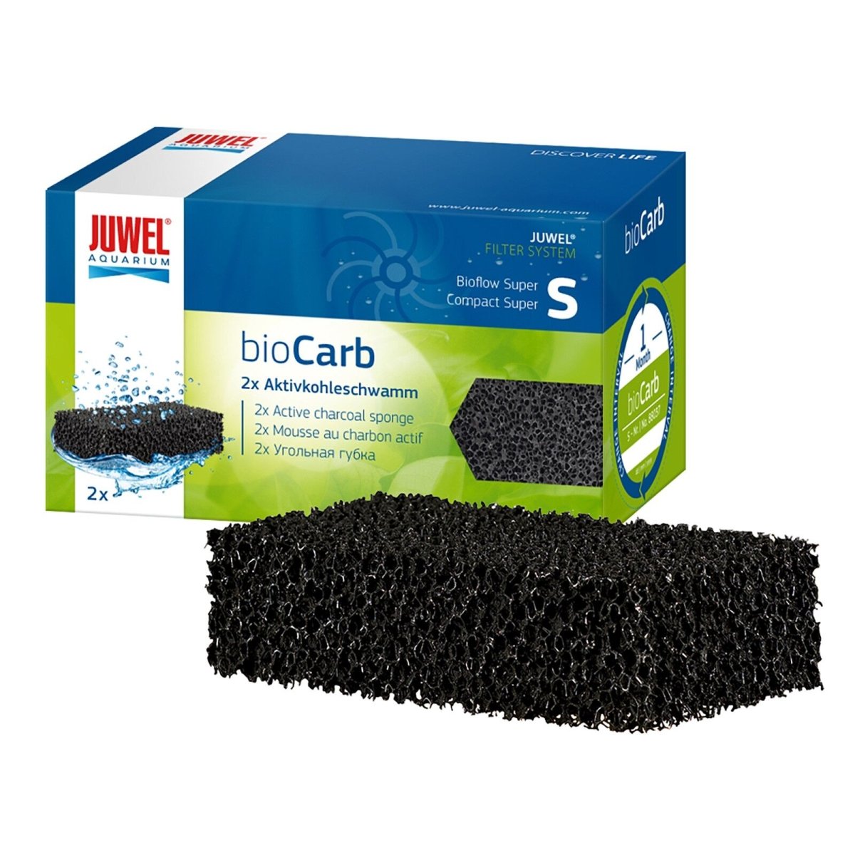Juwel bioCarb Kohleschwamm - GarnelenTv-Shop

JUWEL bioCarb Kohleschwamm für Rio und Vision Aquarien
