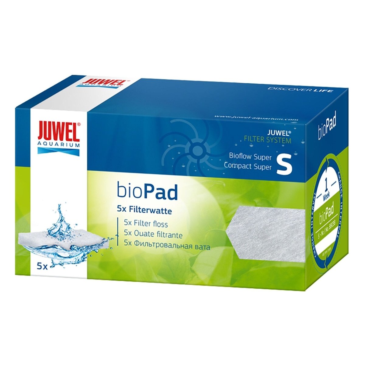 Juwel bioPad Filterwatte - GarnelenTv-Shop

JUWEL bioPad Filterwatte in verschiedenen Größen
