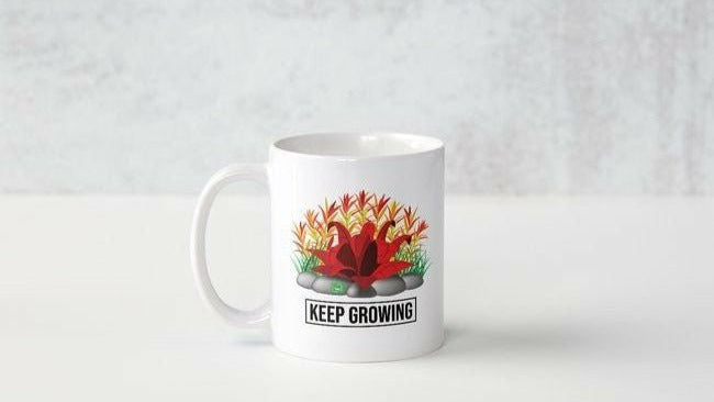 "Keep Growing" Tasse - GarnelenTv Merchandise - GarnelenTv-Shop
Keep Growing Tasse mit zweiseitigem Druck und 325 ml Fassungsvermögen