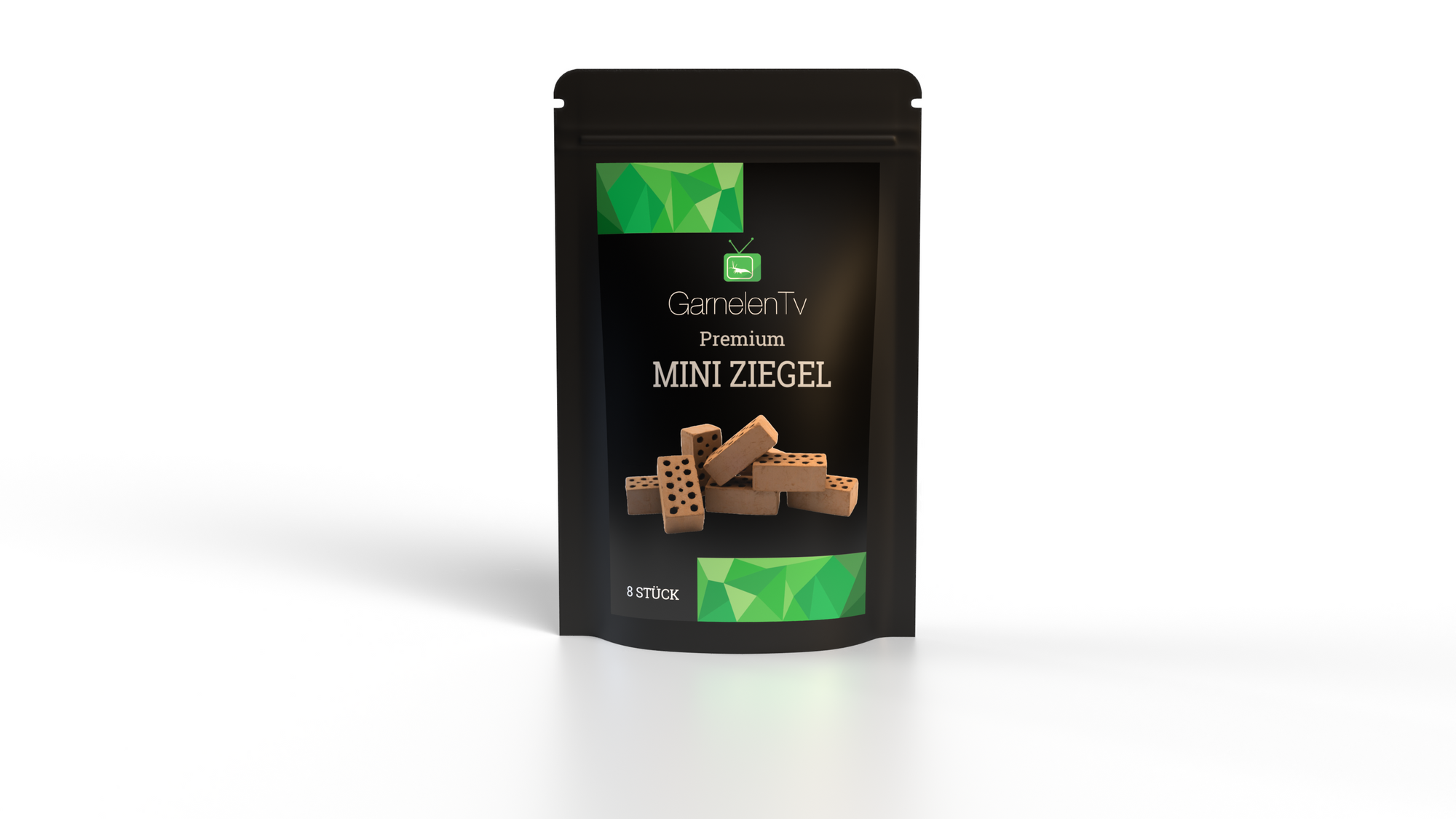 Klimaneutrale Verpackung für leckere Mini Ziegel "Chocolate"