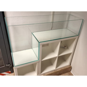 Aquarium mit Streben – Extra Stabilität & modernes Design

117,5x39x65,5/30 cm Poolbecken-Aquarium

