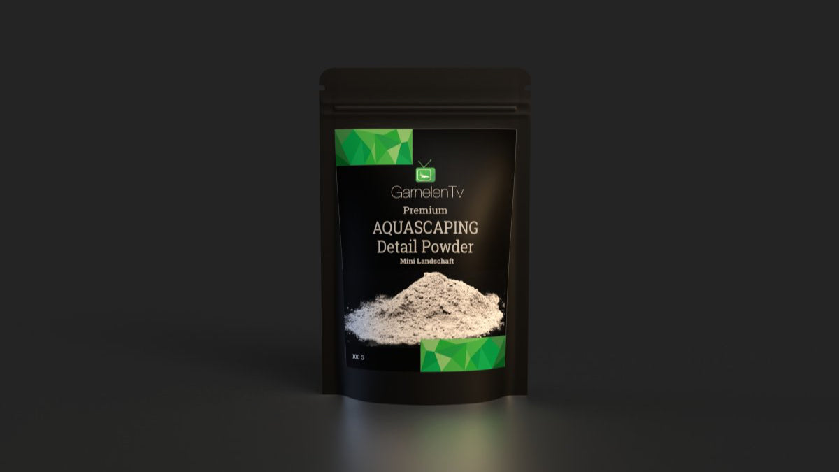 Feines Aquascaping Pulver für Nano-Aquarien

