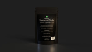 Klimaneutrale Verpackung für Brennnessel Sticks