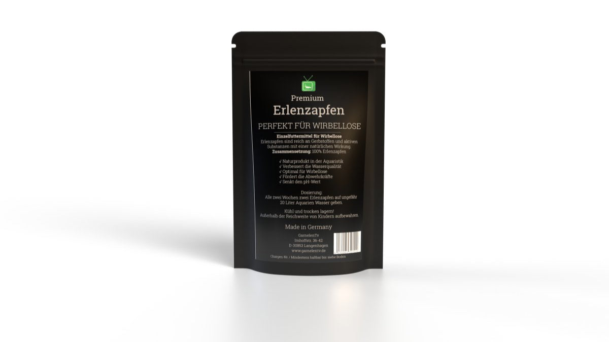Umweltfreundlich verpackte Erlenzapfen von GarnelenTv