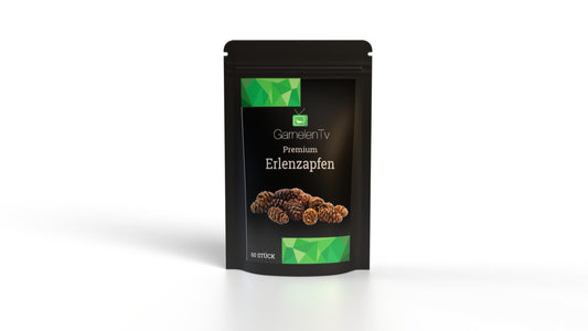 I am Green Verpackung mit Premium Erlenzapfen