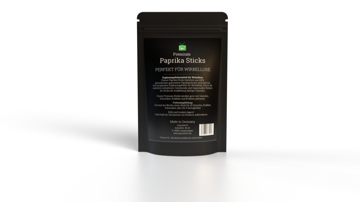 GARNELEN4YOU® Nettle Sticks Premium Shrimp Food, Durable Packaging, Made in Germany, Feed Pellets for Shrimp, Lobster, Snail etc GARNELEN4YOU® Nettle Sticks Premium Shrimp Food, Durable Packaging, Made in Germany, Feed Pellets for Shrimp, Lobster, Snail etc