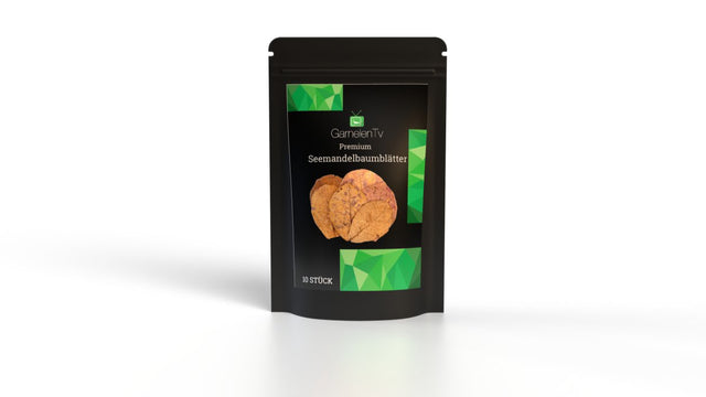 Aluminiumfreie "I am Green" Verpackung für Seemandelbaumblätter