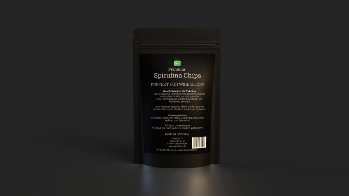 Spirulina Futter 50g nachhaltig verpackt
