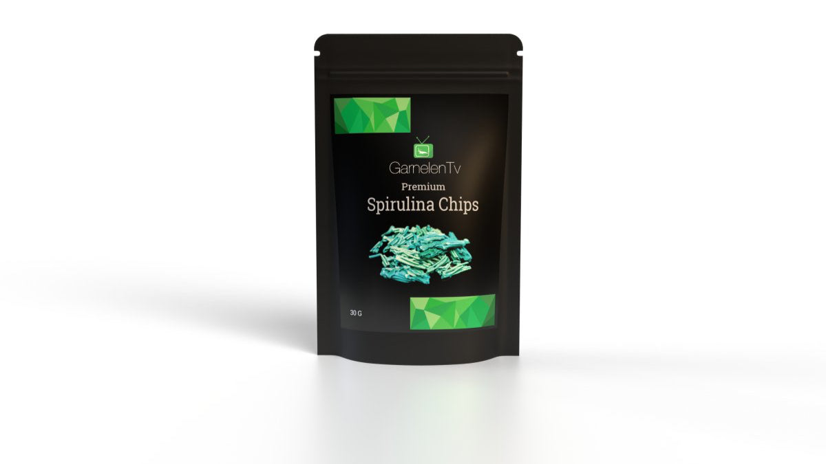Umweltfreundliche Spirulina Chips Aquarium