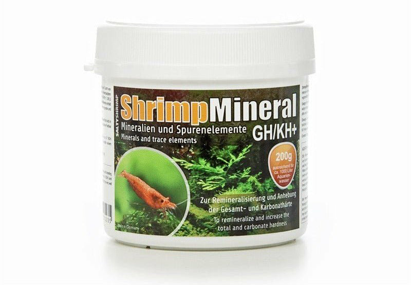 SaltyShrimp Shrimp Mineral GH/KH+, 200g - GarnelenTv-Shop

SaltyShrimp Shrimp Mineral GH/KH+ 200g - Mineralien für Osmosewasser und Garnelenpflege

