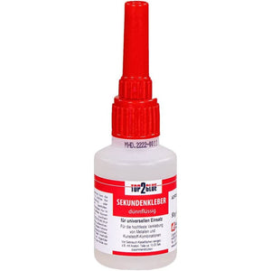 Sekundenkleber dünnflüssig 20g (1 Flasche) - GarnelenTv-Shop

Sekundenkleber dünnflüssig 20g – Perfekt für Moose und Wurzeln im Aquarium

