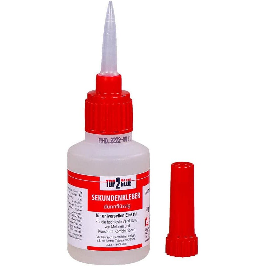 Sekundenkleber dünnflüssig 20g (1 Flasche) - GarnelenTv-Shop

Sekundenkleber dünnflüssig 20g – Perfekt für Moose und Wurzeln im Aquarium

