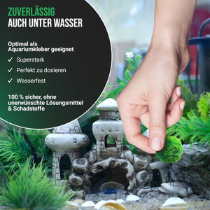 Sekundenkleber dünnflüssig 50g (1 Flasche) - GarnelenTv-Shop

Sekundenkleber 50g Flasche – Schnell und präzise für Aquarien

