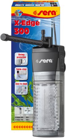 Sera X-Edge Filter mit Swim-Stop für Aquarienfische