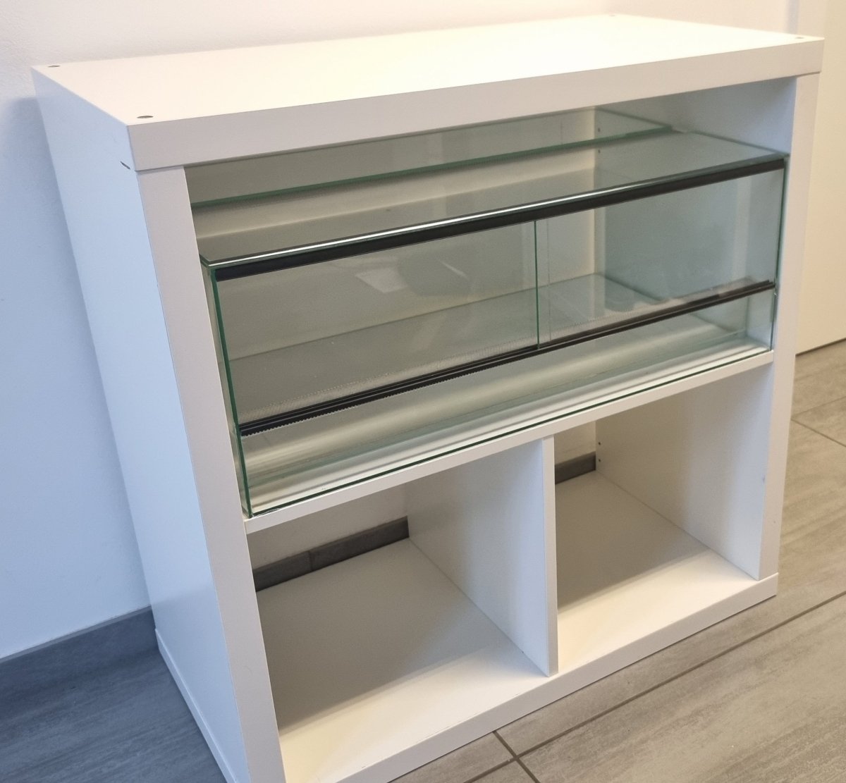 Terrarium 68x38x25cm (LxTxH) für IKEA Kallax - GarnelenTv-Shop

Terrarium für IKEA Kallax
