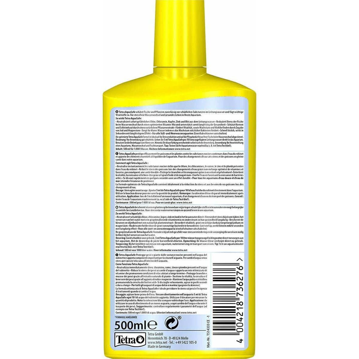 Tetra AquaSafe für Aquarienpflege und Fischgesundheit