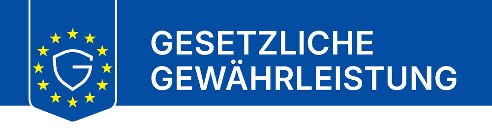 Gesetzliche Gewährleistung – Label anzeigen